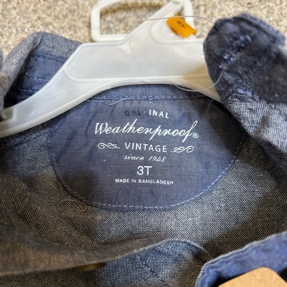 Original Weatherproof Vintage Boys 3T Short Sleeve Short & Pant Set NWT - Picture 4 of 13